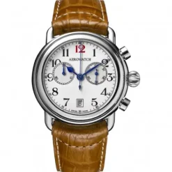 Aerowatch Lederarmband-1942 Chrono - A 83926 AA04