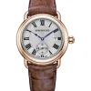 Aerowatch Lederarmband-1942 Small Second Automatic - A 76983 RO02