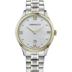 Aerowatch Metallarmband-Les Grandes Classiques Lady Quartz Eco - A 49101 BI06 M