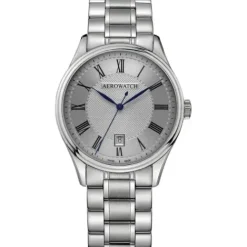 Aerowatch Metallarmband-Les Grandes Classiques Gent Quartz Eco - A 42102 AA01 M
