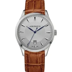 Aerowatch Lederarmband-Les Grandes Classiques Gent Quartz Eco - A 42102 AA03