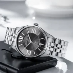 Aerowatch Metallarmband-Les Grandes Classiques Automatic Date - A 60996 AA03 M