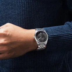 Aerowatch Metallarmband-Les Grandes Classiques Automatic Date - A 60996 AA03 M