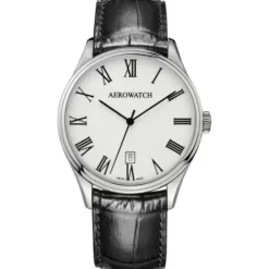 Aerowatch Lederarmband-Les Grandes Classiques Gent Quartz Eco - A 42102 AA02