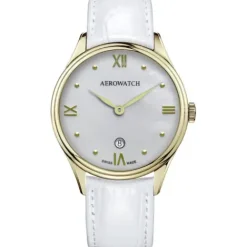 Aerowatch Lederarmband-Les Grandes Classiques Lady Quartz Eco - A 49101 JA06