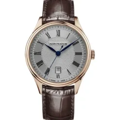 Aerowatch Lederarmband-Les Grandes Classiques Lady Quartz Eco - A 49101 RO01