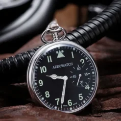 Aerowatch Taschenuhren-Lépine Pilote - 50832 AA02