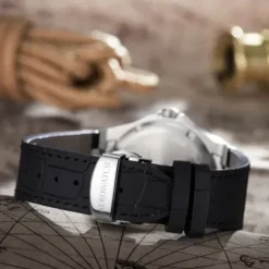 Aerowatch Lederarmband-Milan GMT Sport Quarz - A 44999 AA01