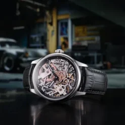 Aerowatch Lederarmband-Renaissance Fir Tree Skeleton - A 50981 AA24