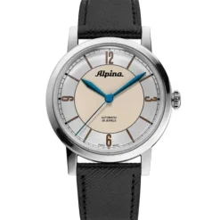 Alpina Lederarmband-Heritage Automatic - AL-520SBG3SH6