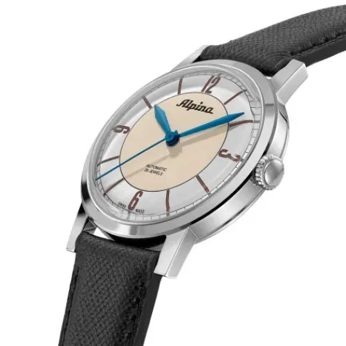 Alpina Lederarmband-Heritage Automatic - AL-520SBG3SH6