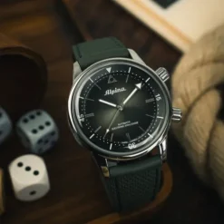 Alpina Silikonarmband-Seastrong Diver 300 Heritage - AL-520GR4H6