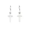 Amen (Kette mit) Kreuz-Bell Cross Small Ohrringe - ORCRB3