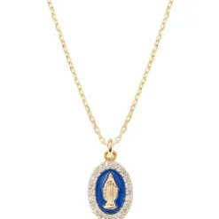 Amen Halsketten-Miraculous Medal Halskette - CLMISMGBL
