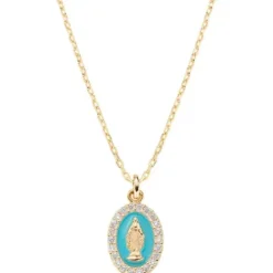 Amen Halsketten-Miraculous Medal Halskette - CLMISMGPE