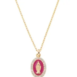Amen Halsketten-Miraculous Medal Halskette - CLMISMGBO