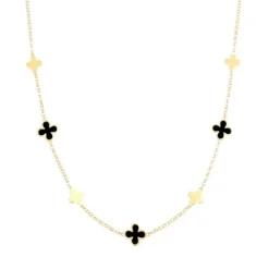 Amen Halsketten-Mother of Pearl Flowers Halskette - CLFIMPGN1