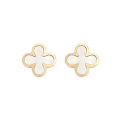 Amen Ohrringe-Mother of Pearl Flower Ohrstecker - ORFIMPGB3