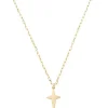 Amen (Kette mit) Kreuz-Pointed Cross Halskette - CLCRPIG3