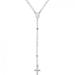 Amen (Kette mit) Kreuz-Rosary Classic Pearls Halskette - CROBB4