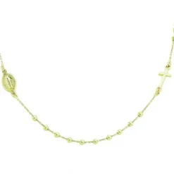 Amen (Kette mit) Kreuz-Rosary Cross Halskette - CROG25