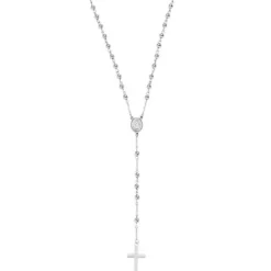 Amen (Kette mit) Kreuz-Steel Halskette - ACCL112