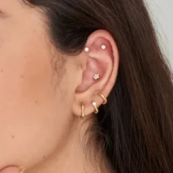 Ania Haie Ohrringe-Ear Edit Einzel Ohrstecker - E035-10G