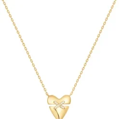 Ania Haie (Kette mit) Herz-Gold Heart Hunter Halskette - N057-02G