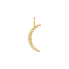 Ania Haie Charms/Beads-Gold Moon Charm - NC048-10G