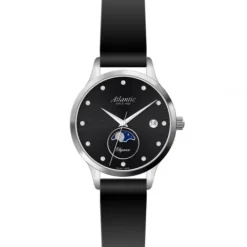 Atlantic Lederarmband-Elegance Moonphase - 29040.41.67L