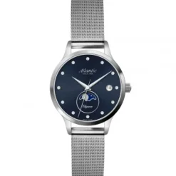 Atlantic Metallarmband-Elegance Moonphase - 29040.41.57MB