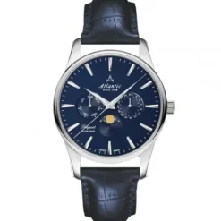 Atlantic Lederarmband-Seaport Moon Phase - 56550.41.51