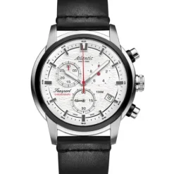 Atlantic Lederarmband-Seasport Chronograph - 87461.42.21