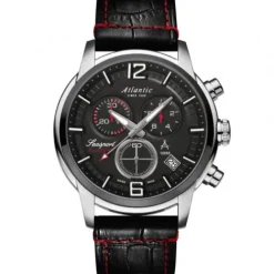 Atlantic Lederarmband-Seasport Chronograph - 87461.42.45