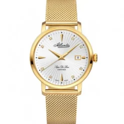 Atlantic Metallarmband-Super De Luxe Diamonds Edition - 29355.45.27