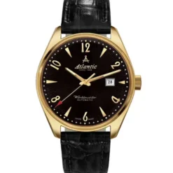 Atlantic Lederarmband-Worldmaster Art Deco - 51752.45.65G