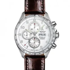 Atlantic Lederarmband-Worldmaster Chrono Automat - 55861.42.23