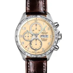 Atlantic Lederarmband-Worldmaster Chrono Automat - 55861.42.93