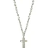 Bikergold (Kette mit) Kreuz-Ankerkette Anhänger Cross - BG10007