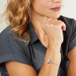 Bikergold Armbänder-Armband Ankerkette Wing - BG9003