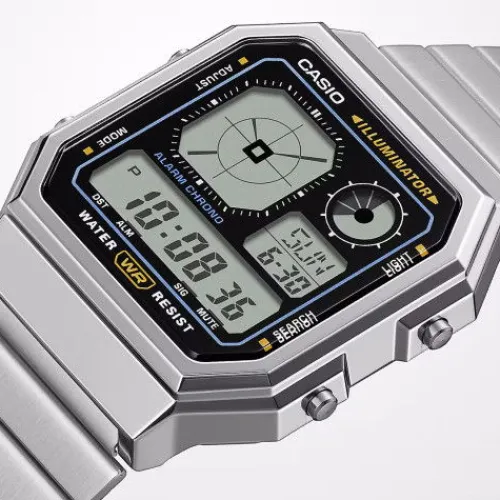 Casio Metallarmband-Vintage - A130WE-1AEF