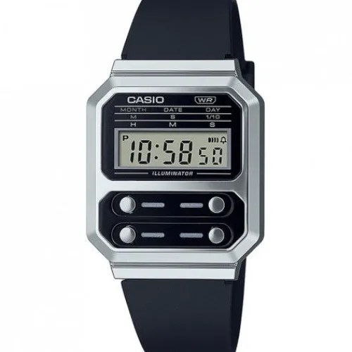 Casio Armbanduhren-Vintage - A100WEF-1AEF