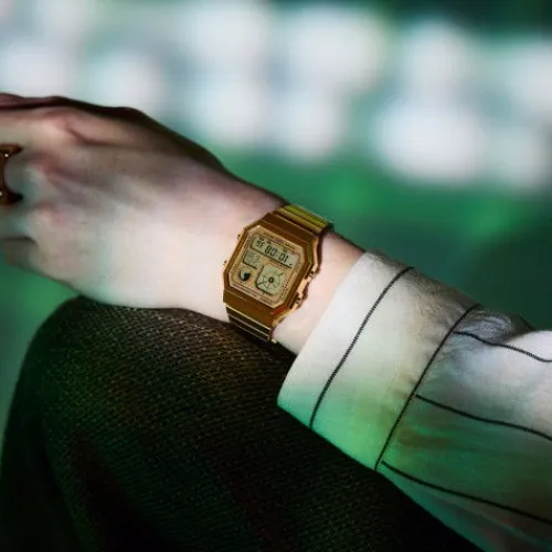 Casio Metallarmband-Vintage - A130WEG-9AEF