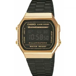 Casio Metallarmband-Vintage - A168WEGB-1BEF