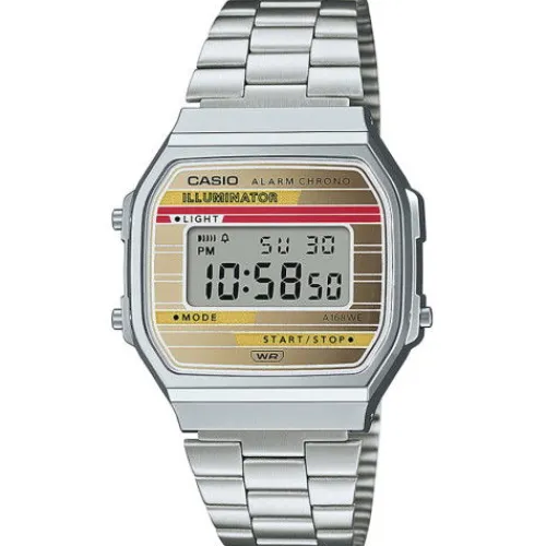 Casio Metallarmband-Vintage - A168WEHA-9AEF