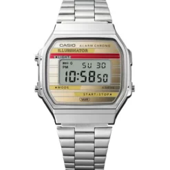 Casio Metallarmband-Vintage - A168WEHA-9AEF