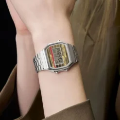 Casio Metallarmband-Vintage - A168WEHA-9AEF