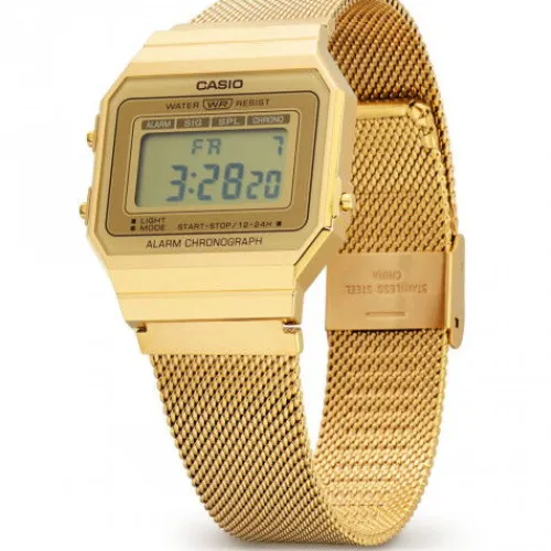 Casio Metallarmband-Vintage - A700WEMG-9AEF