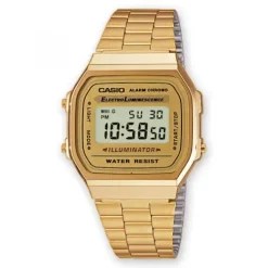 Casio Metallarmband-Vintage - A168WG-9EF