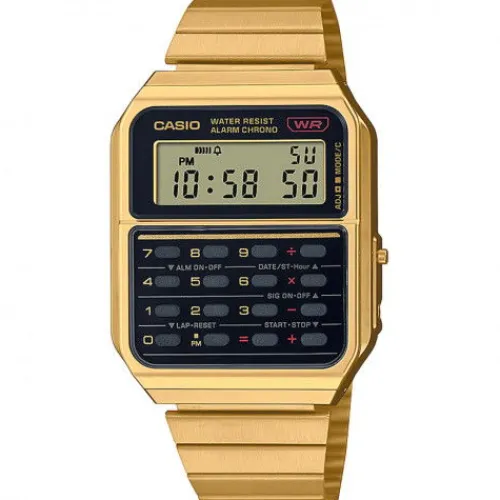 Casio Metallarmband-Vintage - CA-500WEG-1AEF